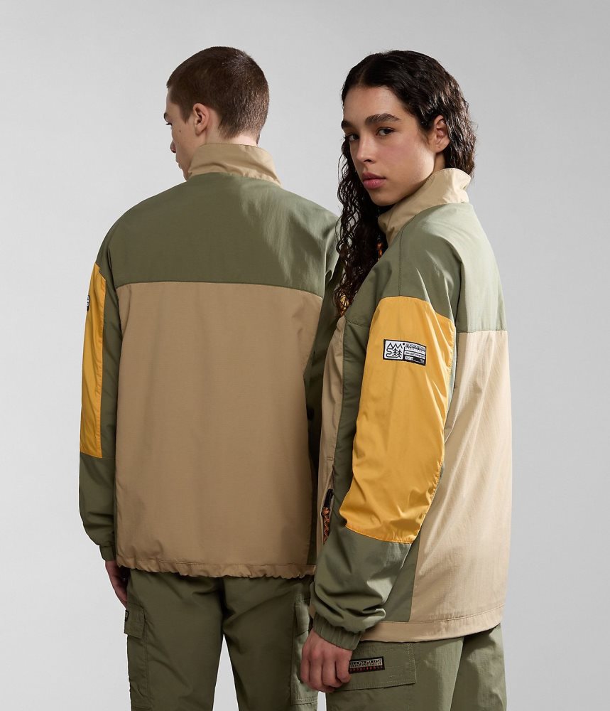 Napapijri Boyd Short Jacket Short Jackets Dames Groen | LQNVOJT-83