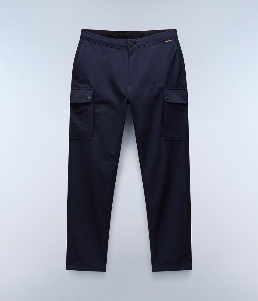 Napapijri Broc Cargo Trousers Cargo Broek Heren Donkerblauw | VJPUMNF-89