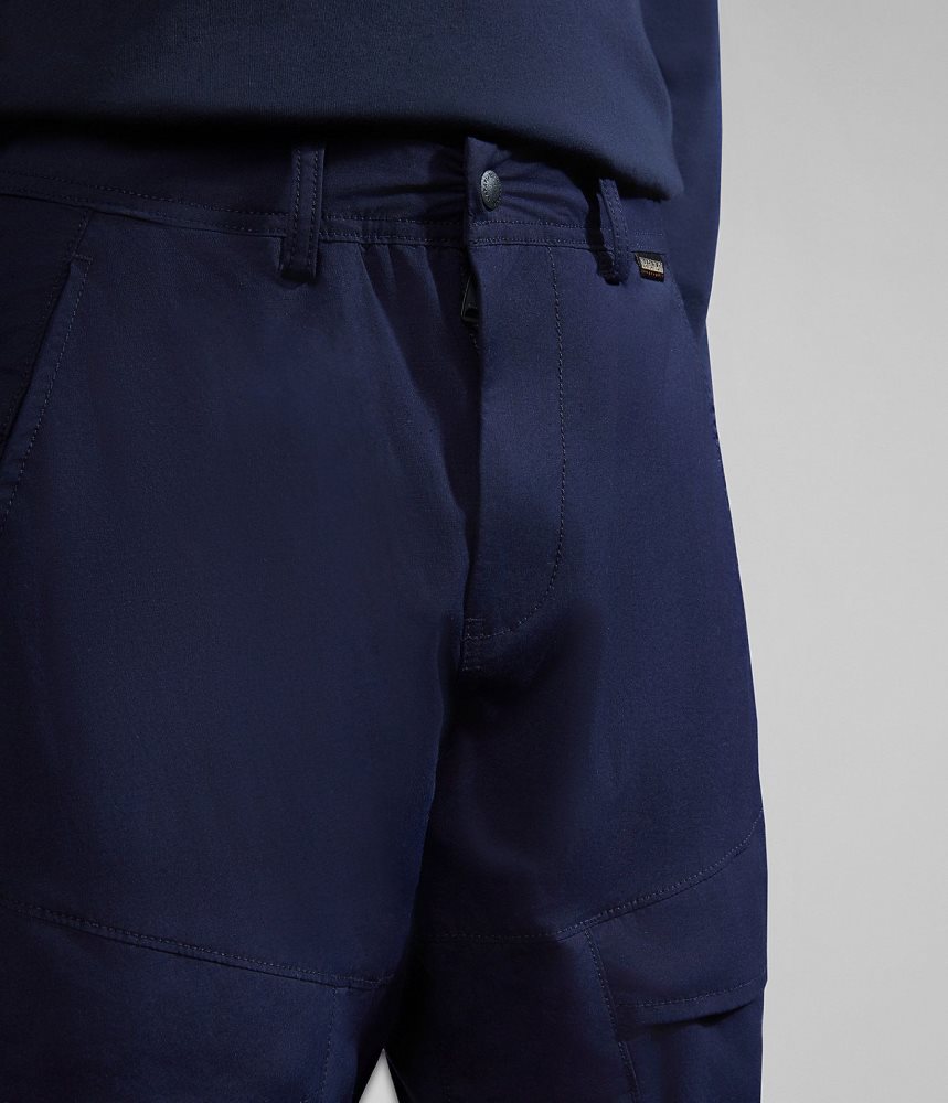 Napapijri Carchi Cargo Trousers Cargo Broek Heren Donkerblauw | MCEOLSQ-51