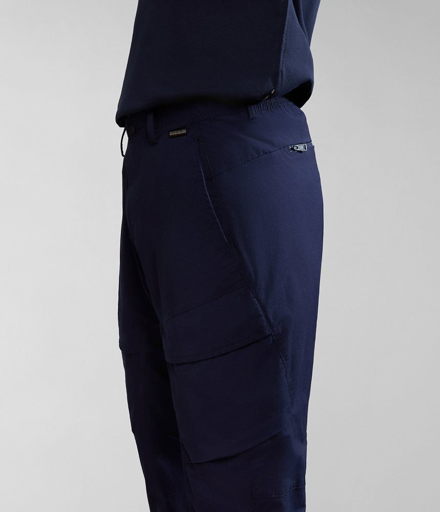 Napapijri Carchi Cargo Trousers Cargo Broek Heren Donkerblauw | MCEOLSQ-51