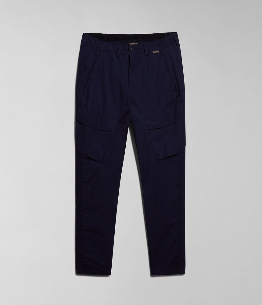 Napapijri Carchi Cargo Trousers Cargo Broek Heren Donkerblauw | MCEOLSQ-51