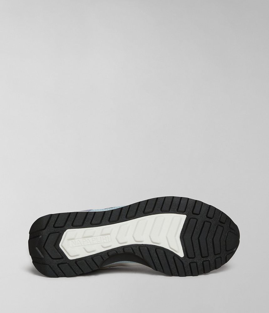 Napapijri Carley Trainers Sportschoenen Dames Wit Paars | CKPGNHT-75