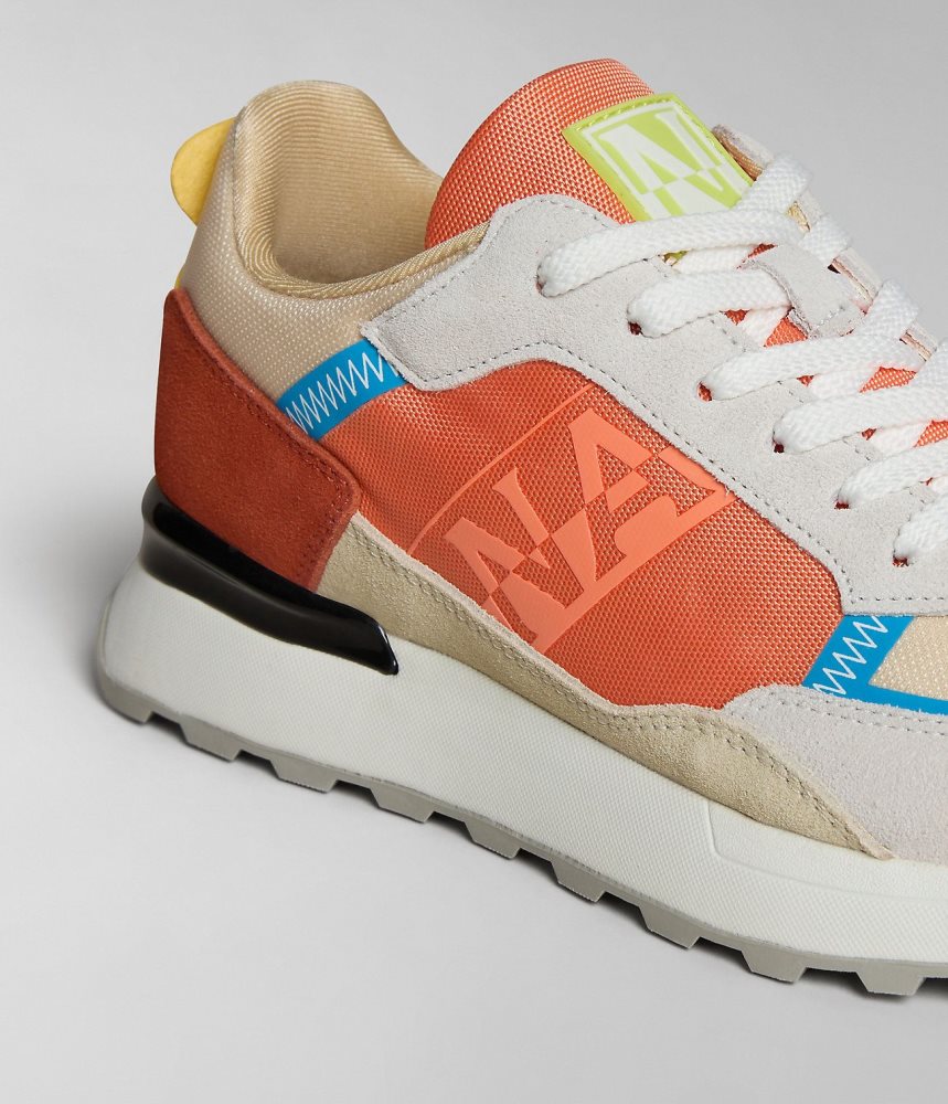 Napapijri Carley Trainers Sportschoenen Dames Oranje | LSRQHPM-85