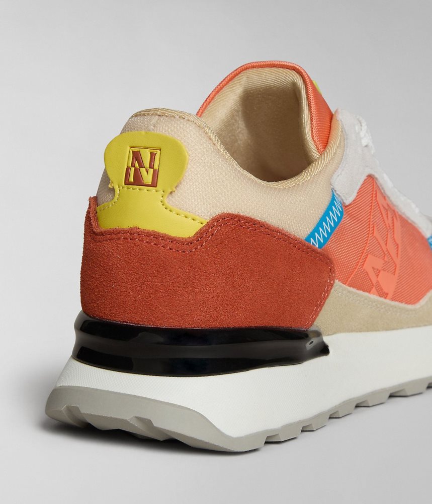 Napapijri Carley Trainers Sportschoenen Dames Oranje | LSRQHPM-85
