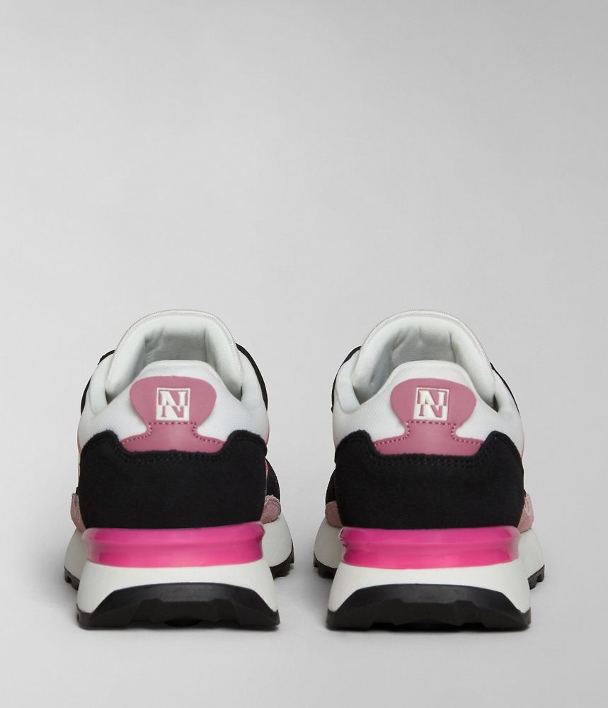 Napapijri Carley Trainers Sportschoenen Dames Wit Roze | YMPLOAS-84