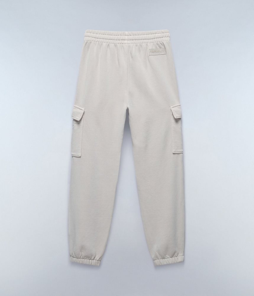 Napapijri Castor Joggers Joggingbroek Dames Beige Zilver | ADOVFRZ-48