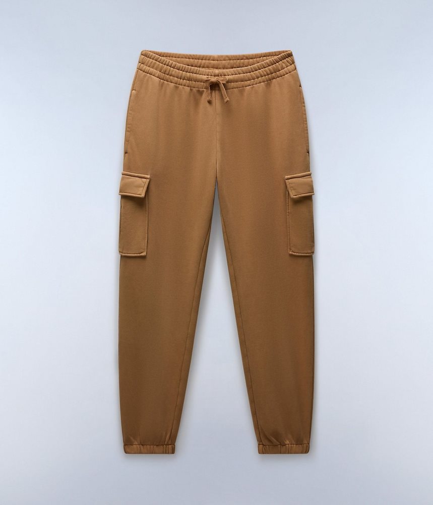 Napapijri Castor Joggers Joggingbroek Dames Bruin | FYHLCJQ-10