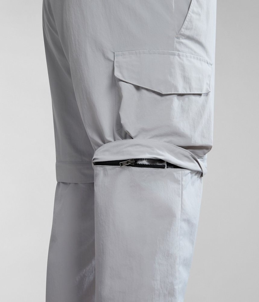 Napapijri Circular Cargo Trousers by Moreno Ferrari Cargo Broek Heren Grijs | RHJMLYS-20