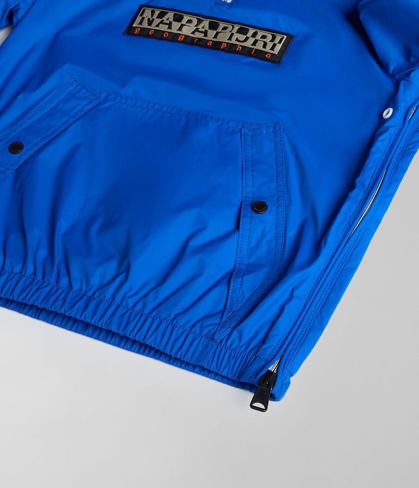 Napapijri Cree Packable Anorak (4-16 YEARS) Anoraks Kinderen Blauw | WJQZOTU-07