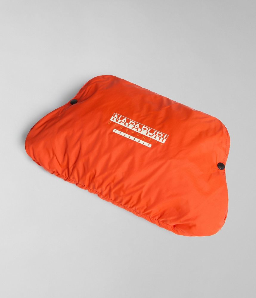 Napapijri Cree Packable Anorak (4-16 YEARS) Anoraks Kinderen Oranje | QSDECYG-14