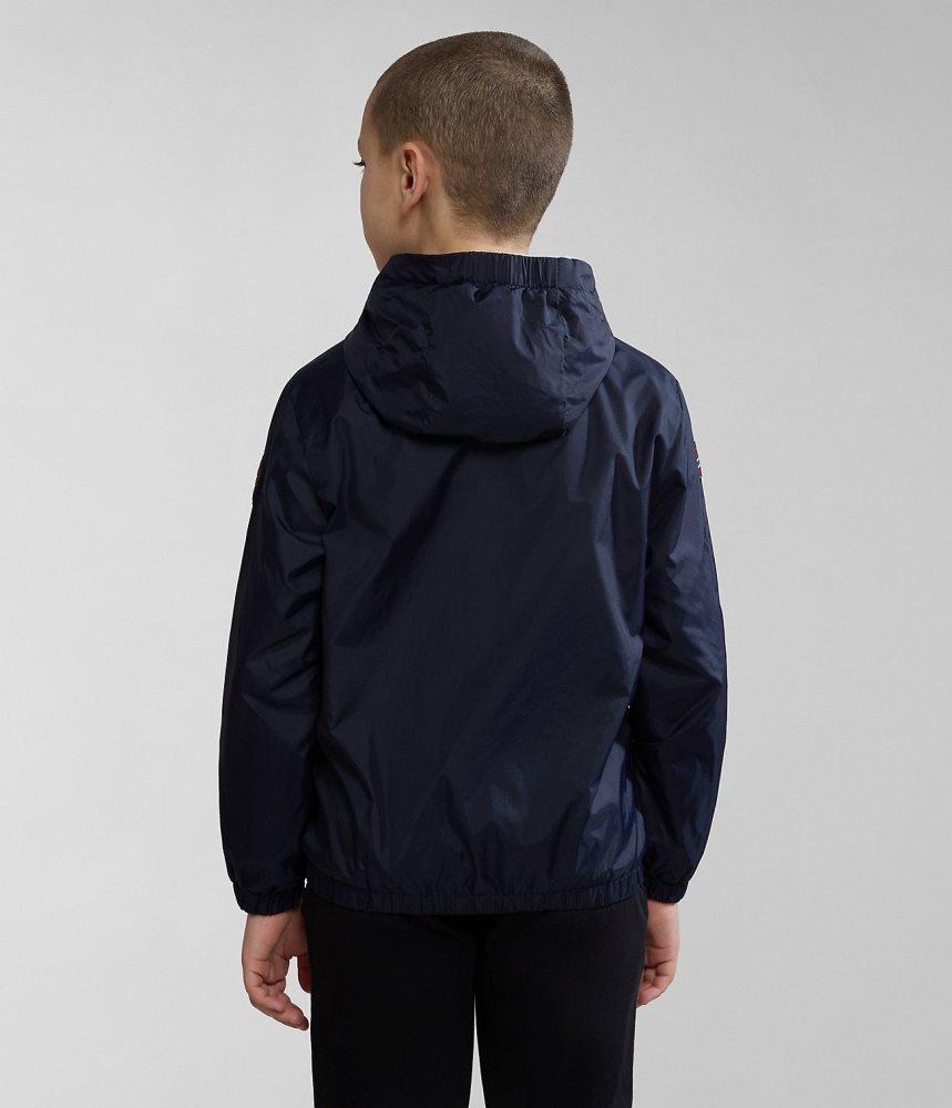 Napapijri Cree Short Jacket (4-16 YEARS) Short Jackets Kinderen Donkerblauw | XEGKBFL-06
