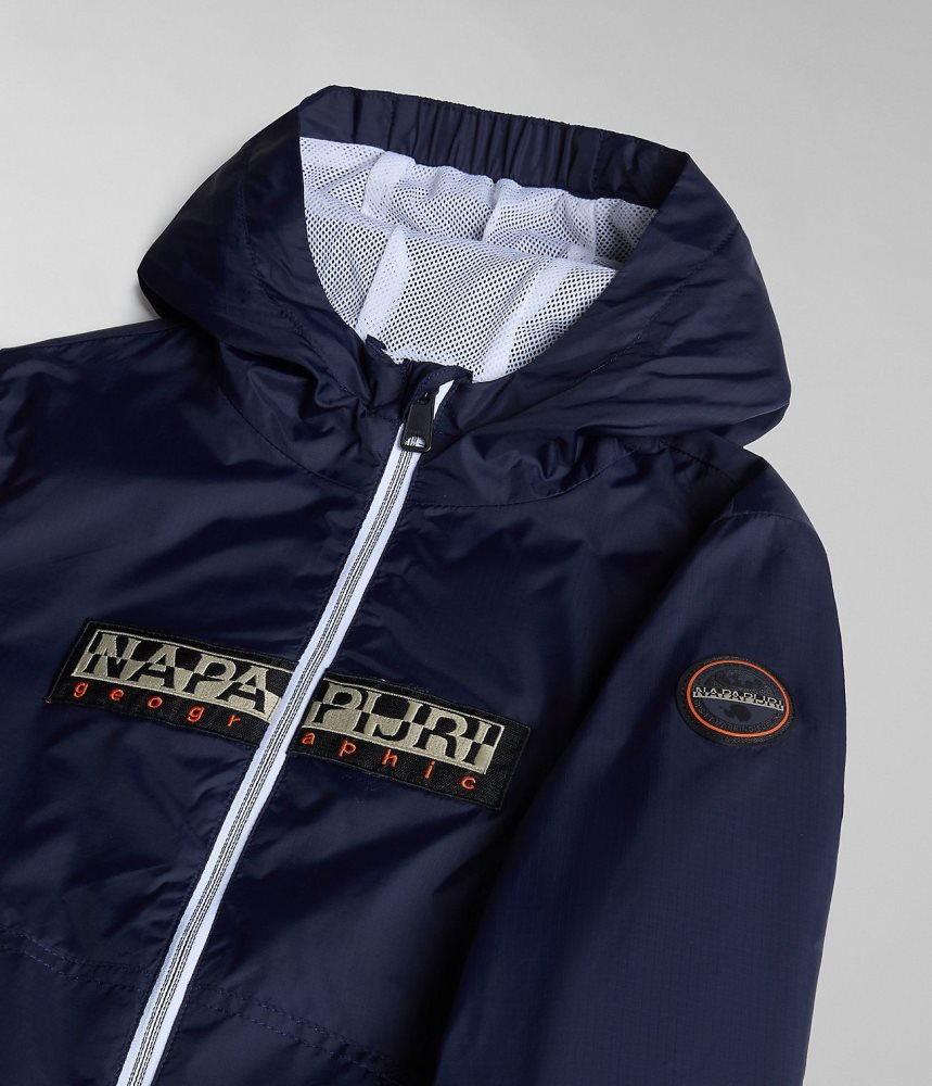 Napapijri Cree Short Jacket (4-16 YEARS) Short Jackets Kinderen Donkerblauw | XEGKBFL-06