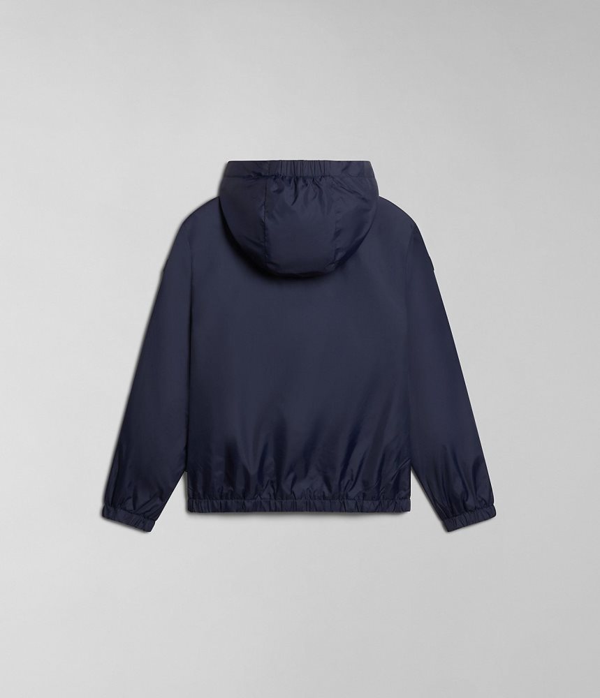 Napapijri Cree Short Jacket (4-16 YEARS) Short Jackets Kinderen Donkerblauw | XEGKBFL-06