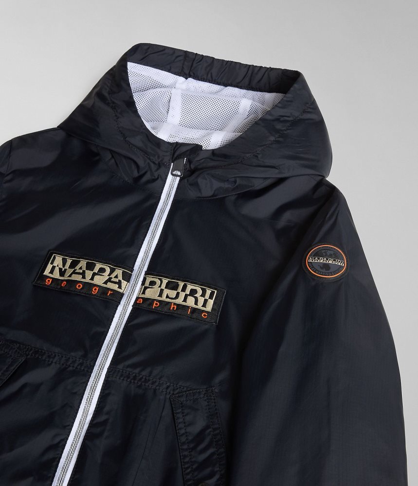 Napapijri Cree Short Jacket (4-16 YEARS) Short Jackets Kinderen Zwart | QHMZSNX-32