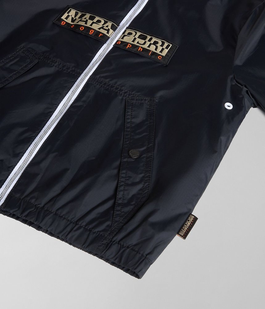 Napapijri Cree Short Jacket (4-16 YEARS) Short Jackets Kinderen Zwart | QHMZSNX-32