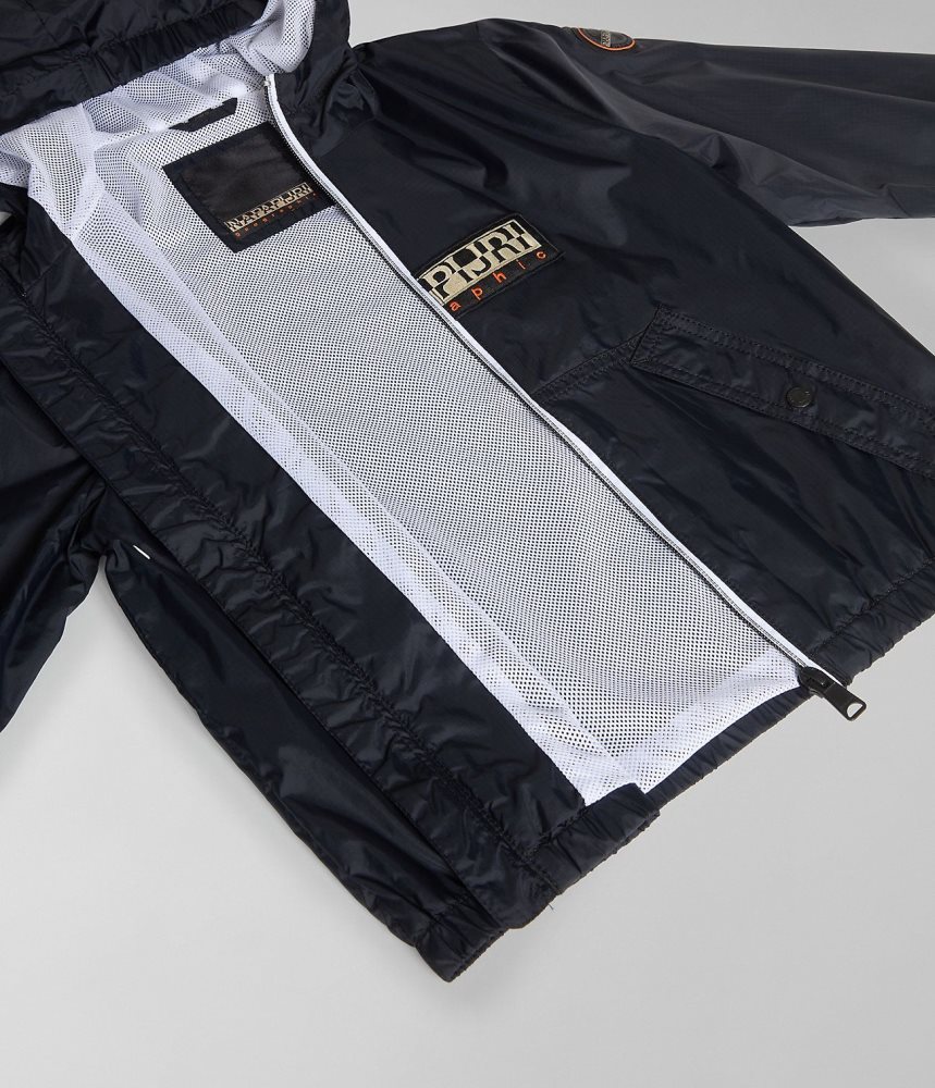 Napapijri Cree Short Jacket (4-16 YEARS) Short Jackets Kinderen Zwart | QHMZSNX-32