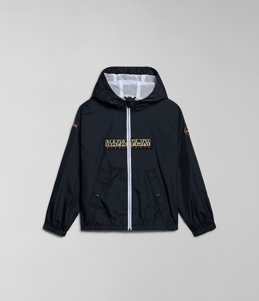 Napapijri Cree Short Jacket (4-16 YEARS) Short Jackets Kinderen Zwart | QHMZSNX-32