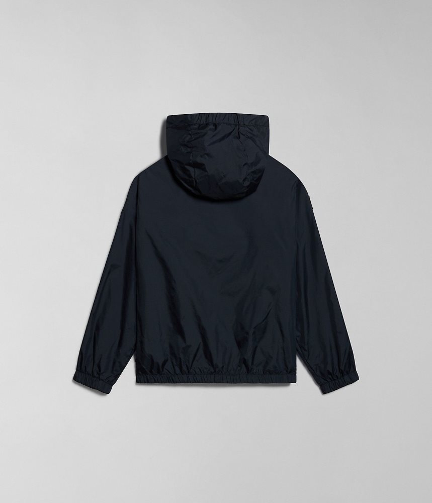 Napapijri Cree Short Jacket (4-16 YEARS) Short Jackets Kinderen Zwart | QHMZSNX-32