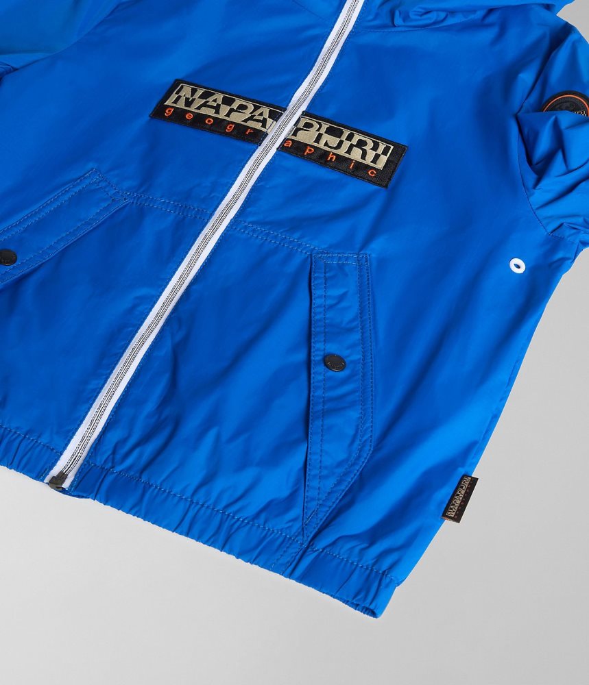 Napapijri Cree Short Jacket (4-16 YEARS) Short Jackets Kinderen Blauw | NPOZISQ-10