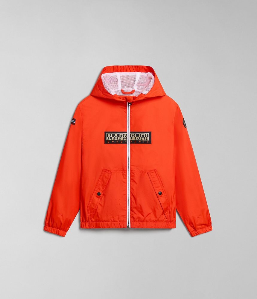 Napapijri Cree Short Jacket (4-16 YEARS) Short Jackets Kinderen Oranje | YPQIEVR-58