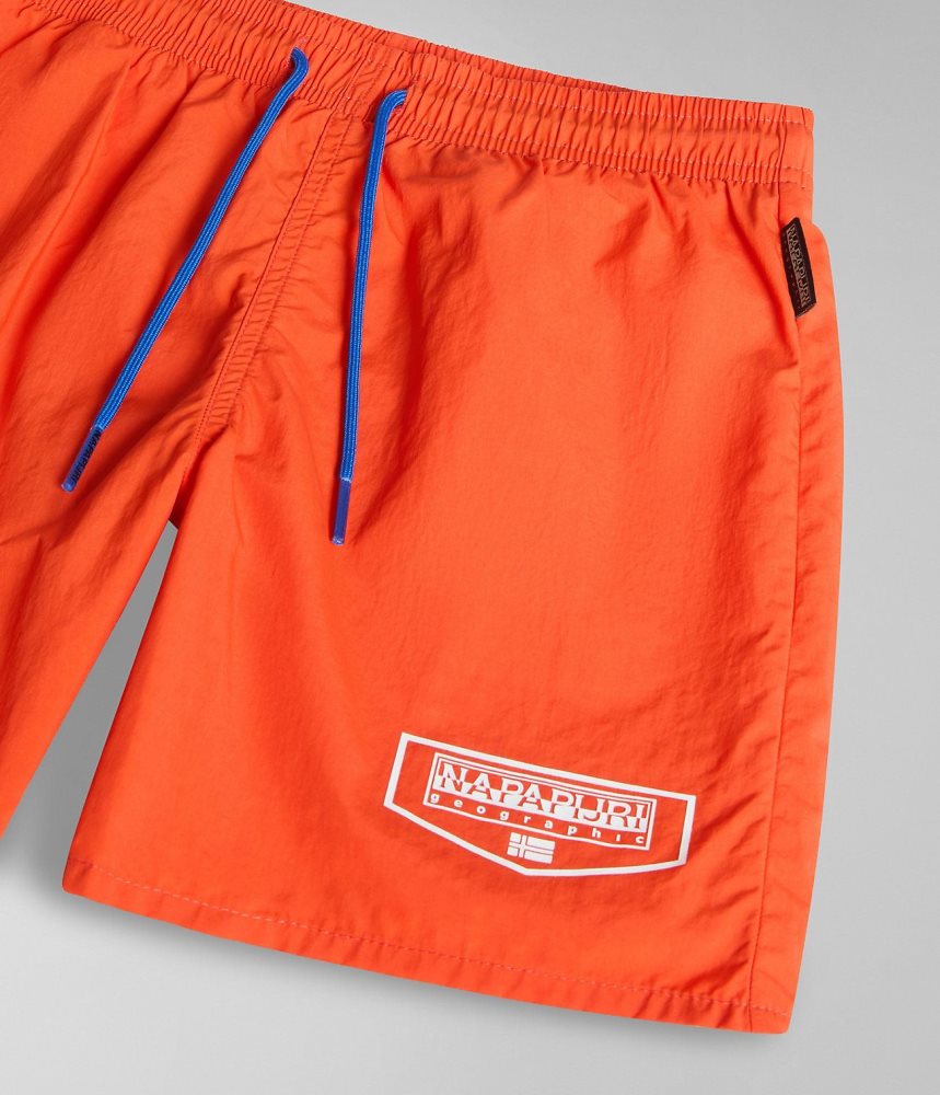 Napapijri Cree Swimming Trunks (4-16 YEARS) Zwembroek Kinderen Oranje | RSBMVZJ-54