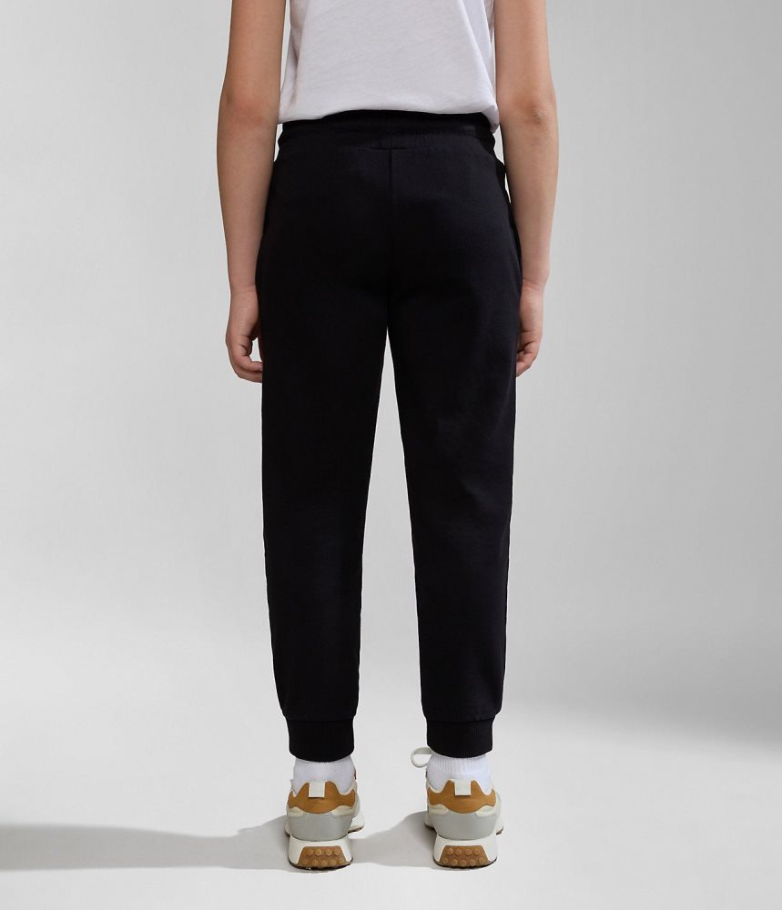 Napapijri Cree Tracksuit (4-16 YEARS) Joggingbroek Kinderen Zwart | WPFZRQH-19