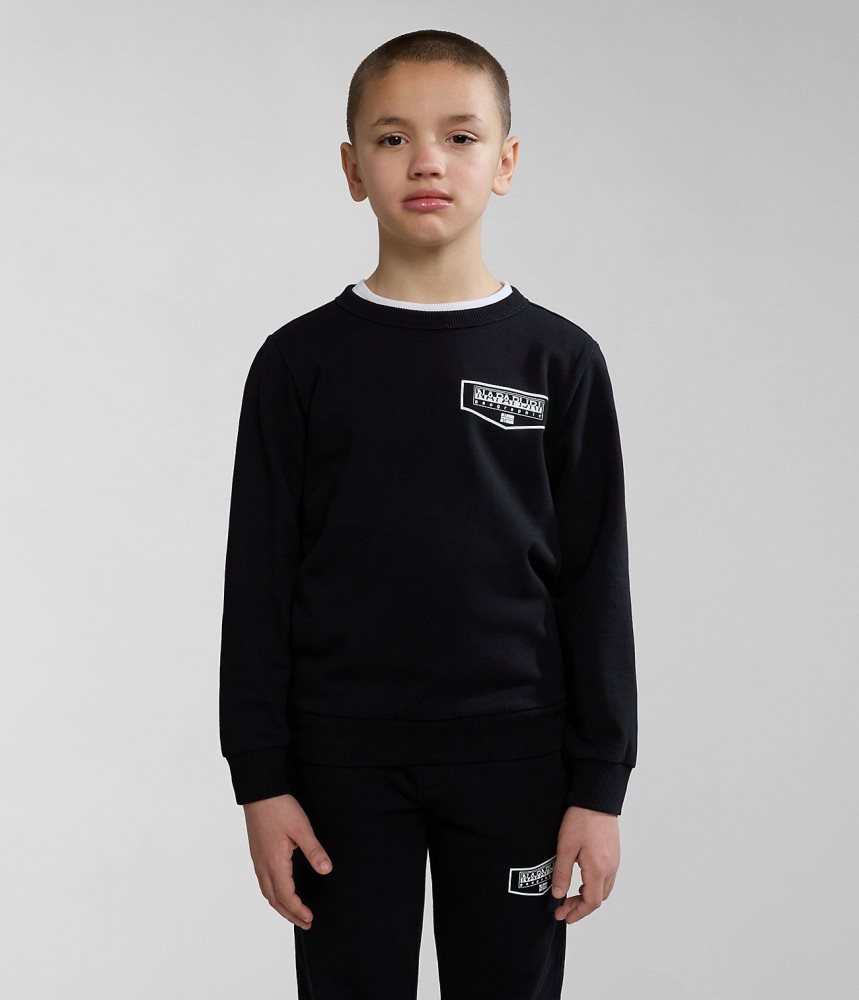 Napapijri Cree Tracksuit (4-16 YEARS) Trainingspak Kinderen Zwart | IHENPFS-20