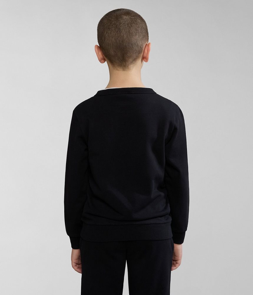 Napapijri Cree Tracksuit (4-16 YEARS) Trainingspak Kinderen Zwart | IHENPFS-20