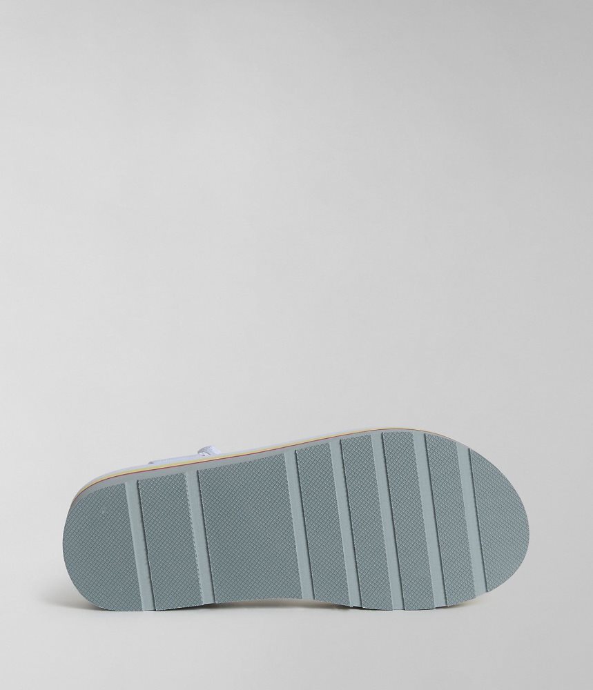 Napapijri Dahlia Sandals Sandalen Dames Wit | CRIUFPH-71