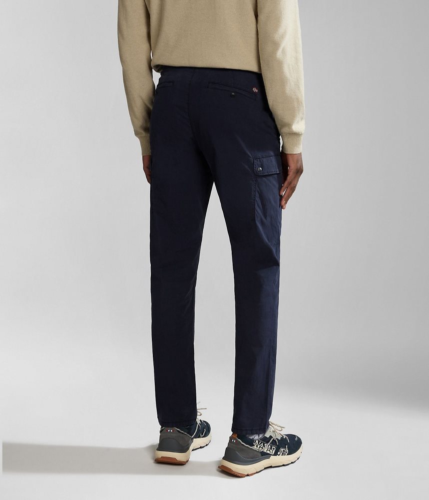 Napapijri Dease Cargo Trousers Cargo Broek Heren Donkerblauw | GXONQPE-53