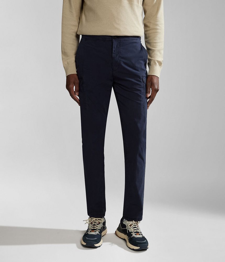 Napapijri Dease Cargo Trousers Cargo Broek Heren Donkerblauw | GXONQPE-53