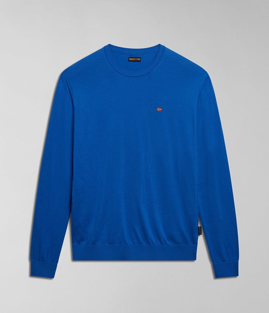 Napapijri Decatur Jumper Jumpers Heren Blauw | LCUQPEO-69