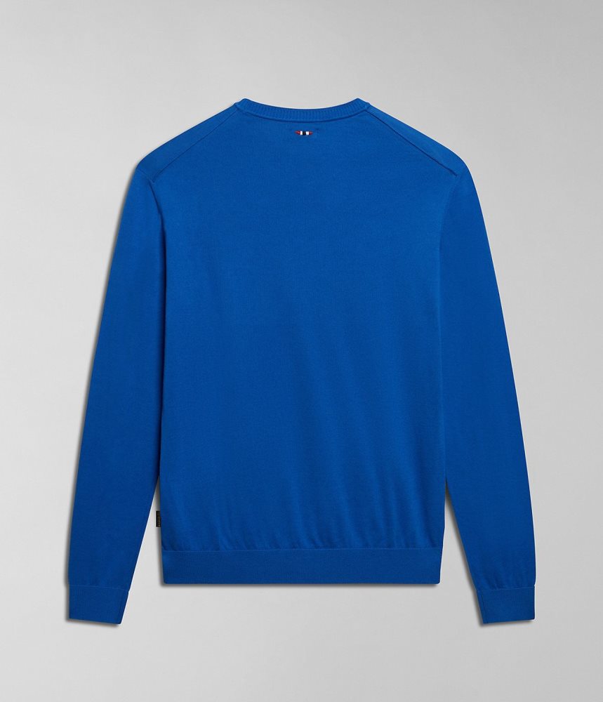 Napapijri Decatur Jumper Jumpers Heren Blauw | LCUQPEO-69
