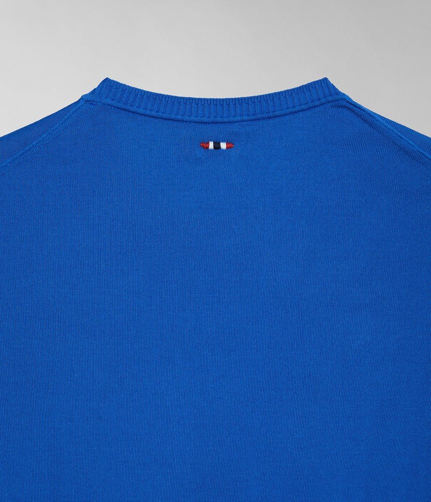 Napapijri Decatur Jumper Jumpers Heren Blauw | LCUQPEO-69