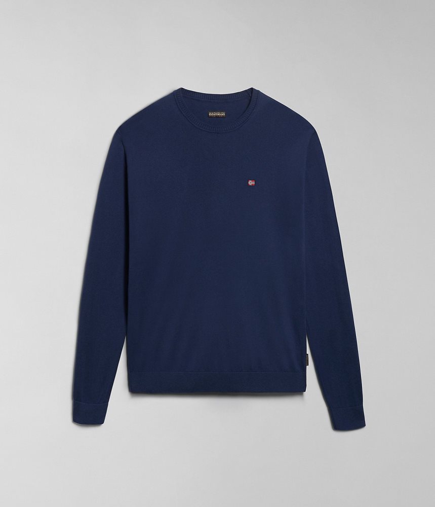 Napapijri Decatur Jumper Jumpers Heren Donkerblauw | CUBDVMP-40