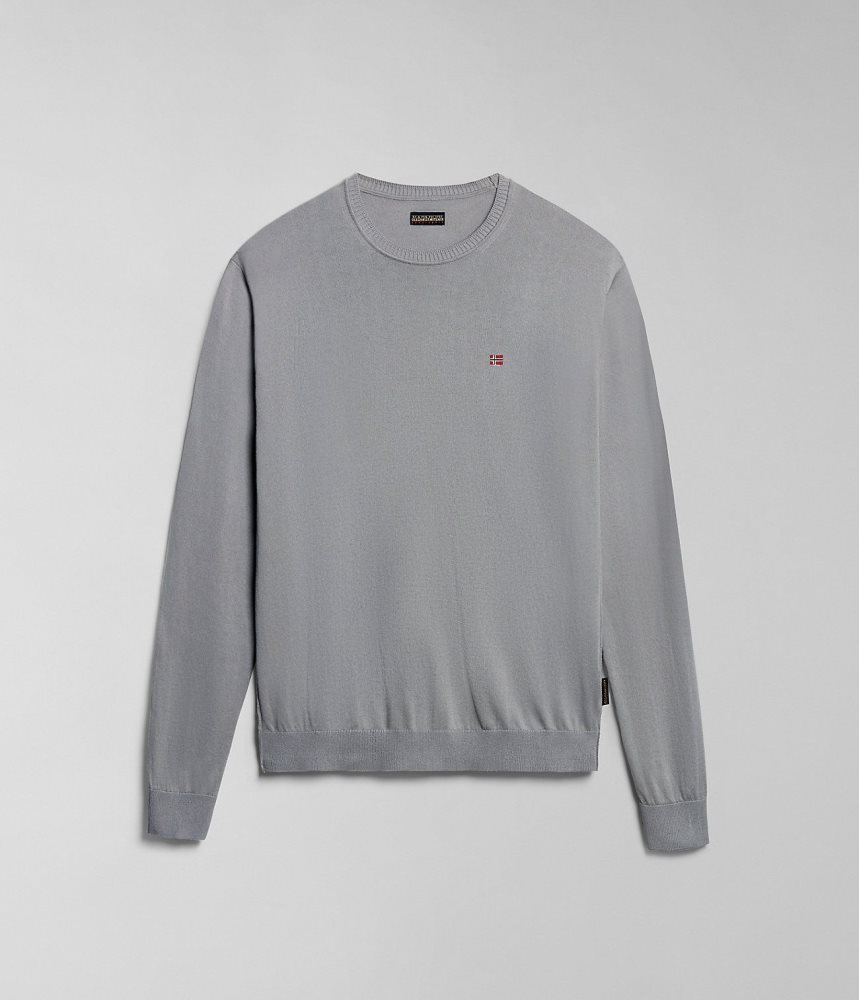 Napapijri Decatur Jumper Jumpers Heren Grijs | LOEJMFI-72