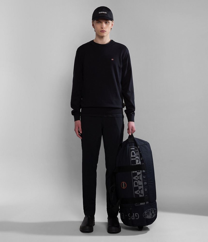 Napapijri Decatur Jumper Jumpers Heren Zwart | YLIAWKS-97