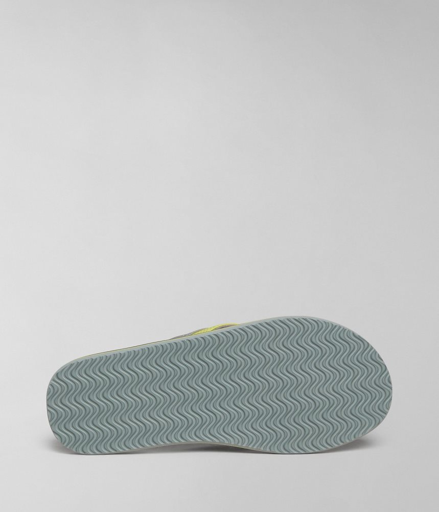 Napapijri Elm Flip-Flops Badslippers Heren Grijs | FDNXLCK-96