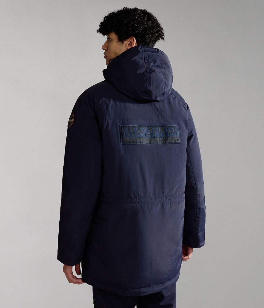 Napapijri Epoch Parka Jacket Parka Jassen Heren Donkerblauw | AINJZQY-53