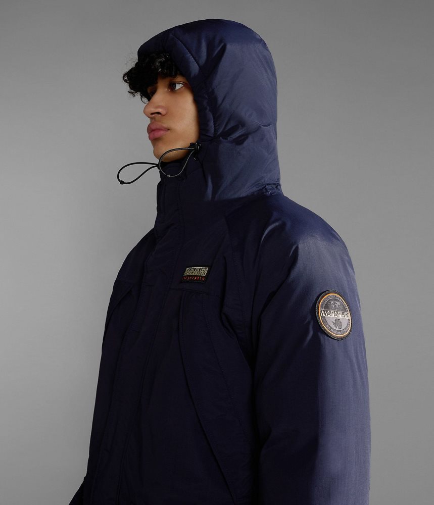 Napapijri Epoch Parka Jacket Parka Jassen Heren Donkerblauw | AINJZQY-53