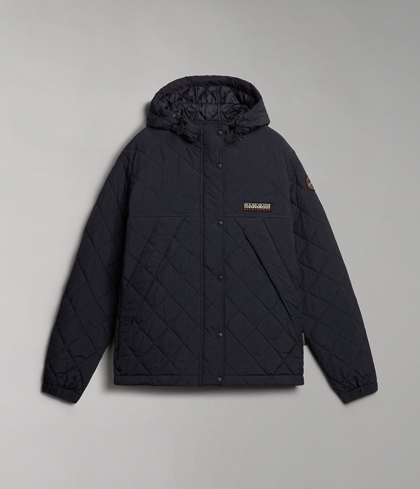 Napapijri Epoch Short Jacket Short Jackets Dames Zwart | BFQPVNM-95