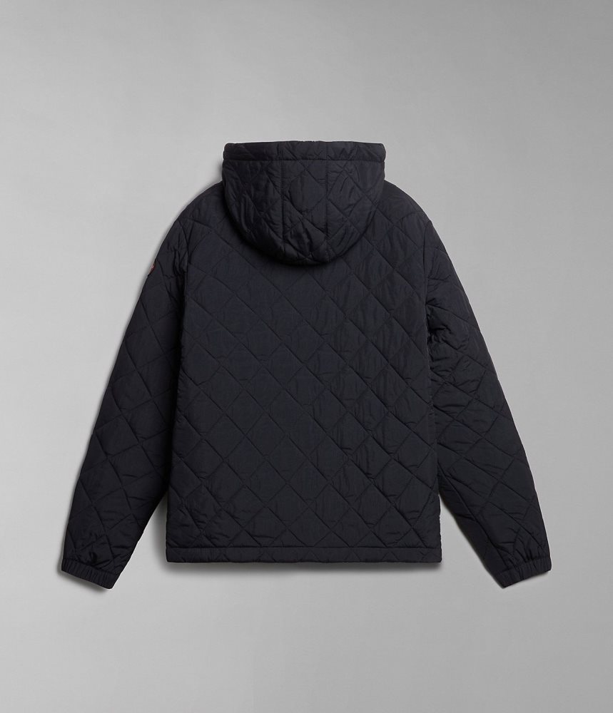 Napapijri Epoch Short Jacket Short Jackets Dames Zwart | BFQPVNM-95