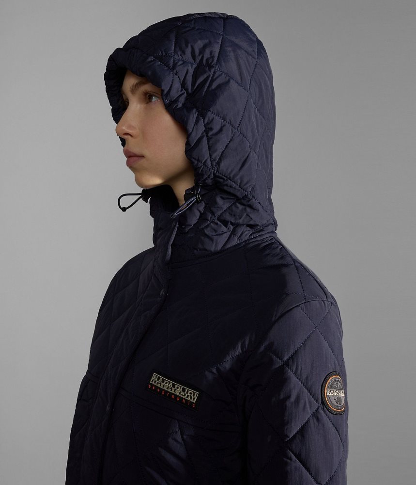 Napapijri Epoch Short Jacket Short Jackets Dames Donkerblauw | SCWPKJH-87