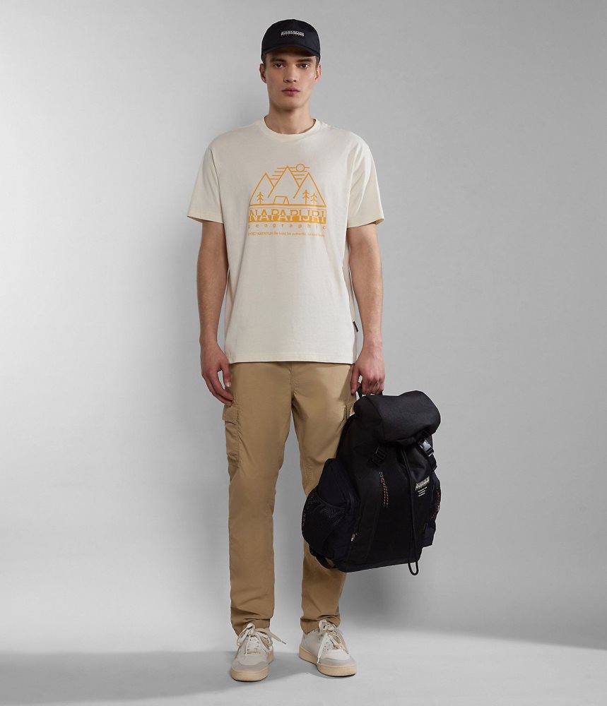 Napapijri Faber Cargo Trousers Cargo Broek Heren Beige | SKLMIRN-07
