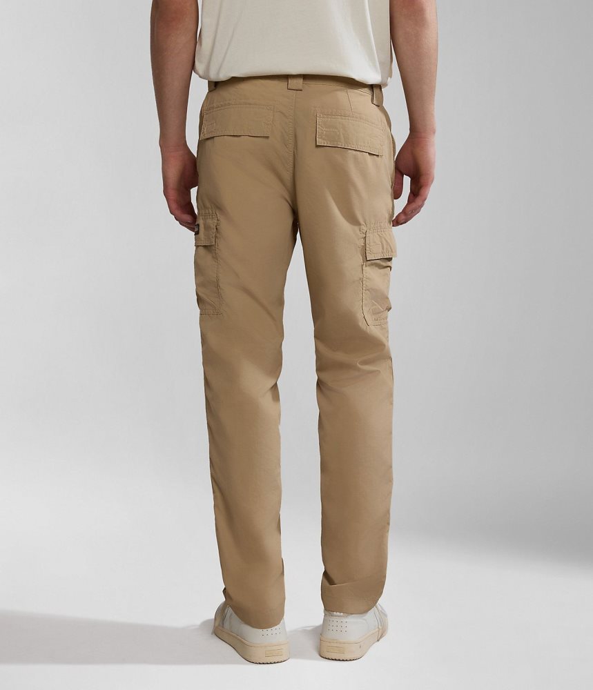 Napapijri Faber Cargo Trousers Cargo Broek Heren Beige | SKLMIRN-07