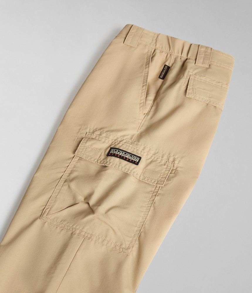 Napapijri Faber Cargo Trousers Cargo Broek Heren Beige | SKLMIRN-07