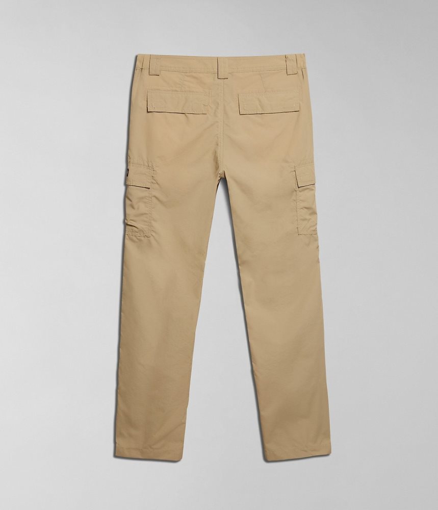 Napapijri Faber Cargo Trousers Cargo Broek Heren Beige | SKLMIRN-07