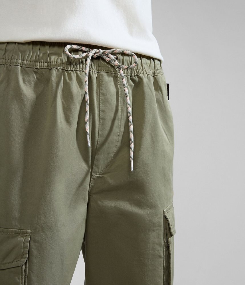 Napapijri Faber Cargo Trousers Cargo Broek Dames Groen | FBEUHYN-10