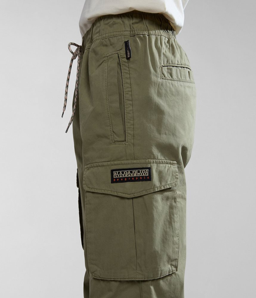 Napapijri Faber Cargo Trousers Cargo Broek Dames Groen | FBEUHYN-10