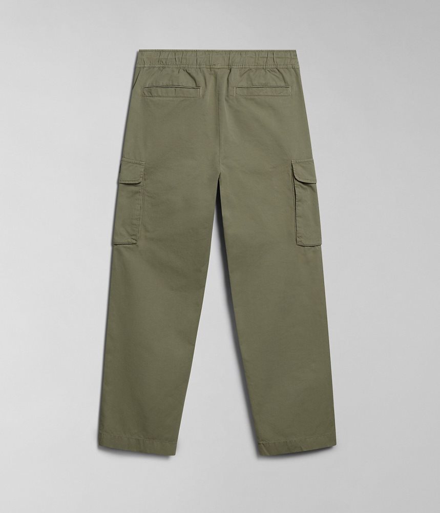 Napapijri Faber Cargo Trousers Cargo Broek Dames Groen | FBEUHYN-10